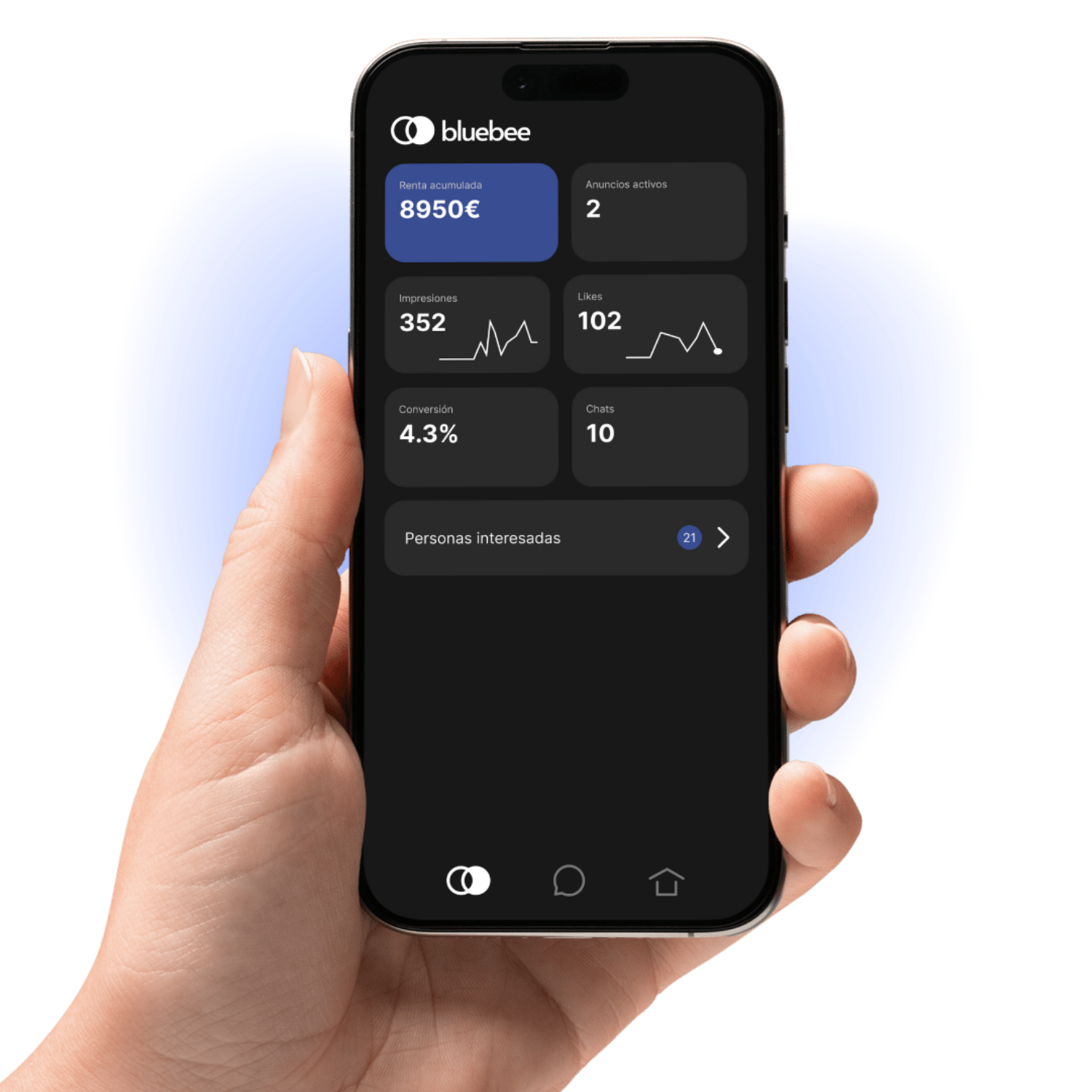 Vista de la app 1